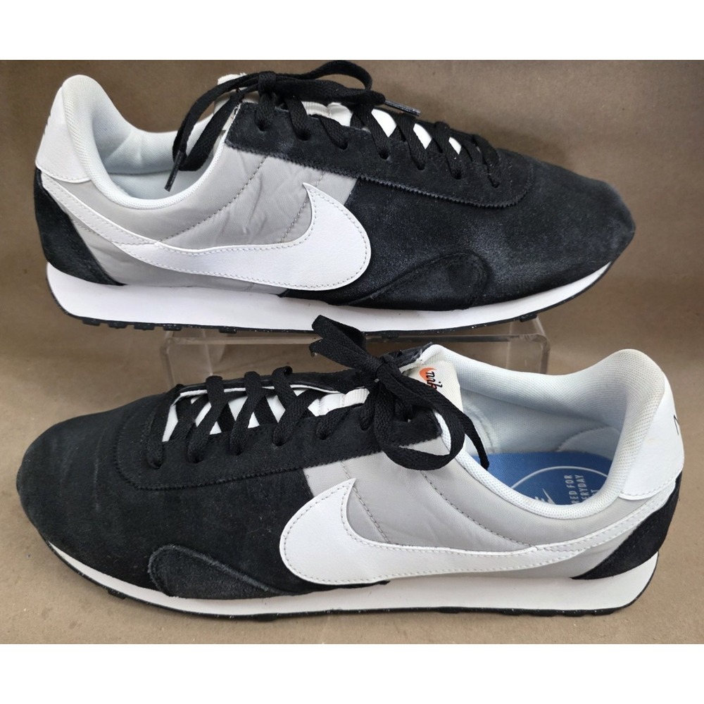 Nike (Sz 15) Pre Montreal 2017 Men's Pale Grey Black Shoes Suede